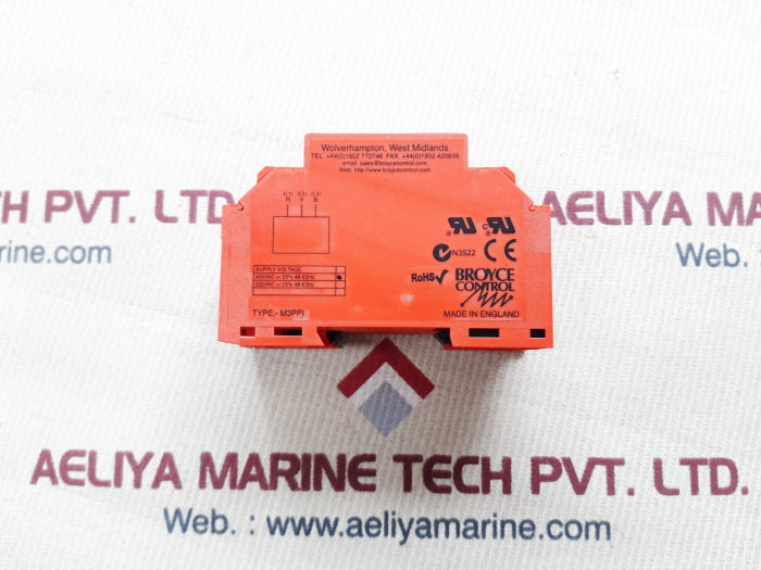 Broyce control m3ppi control phase monitoring relay