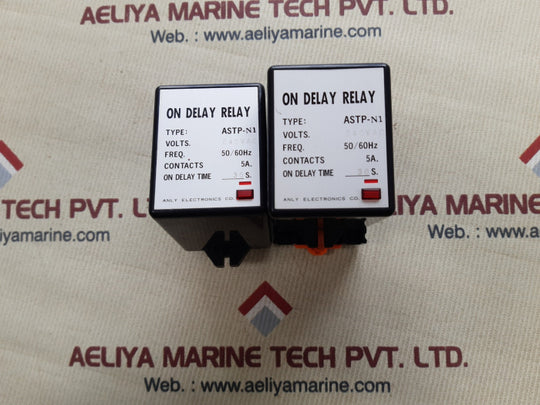 Anly electronics astp-n1 on delay relay 240v