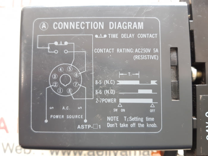 Anly electronics astp-n1 on delay relay 240v