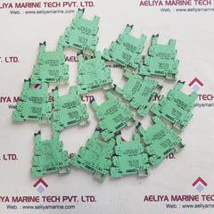 Lot of 10X Phoenix Contact PLC-BSC-24DC/21 Relay Base 250V/6A 24VDC 2966016