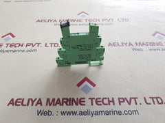 Lot of 10X Phoenix Contact PLC-BSC-24DC/21 Relay Base 250V/6A 24VDC 2966016