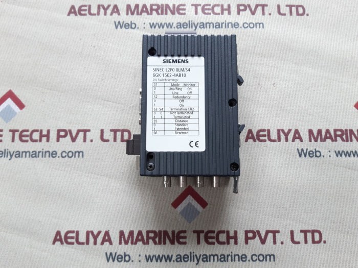 Siemens 6gk 1502-4ab10 sinec l2fo olm /s4