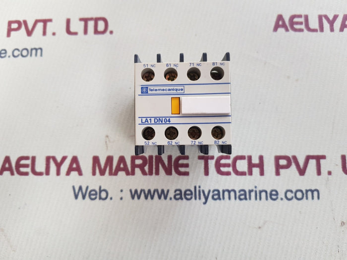 Telemecanique la1dn04 auxiliary contact block