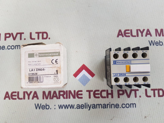 Telemecanique la1dn04 auxiliary contact block
