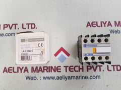 Telemecanique la1dn04 auxiliary contact block