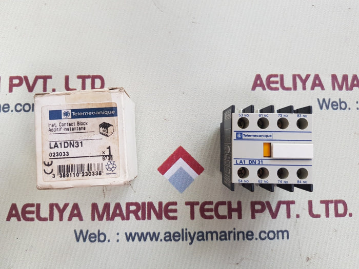 Telemecanique la1 dn31 contact block