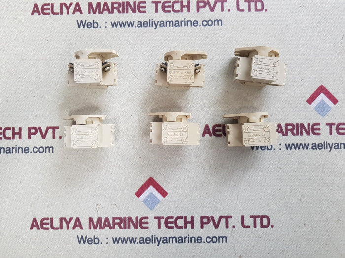 Baco Auxibloc Z1 Lamp Socket Switch 10A 500V 10A-380 V 600V Ac H.D.