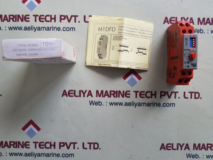 Broyce Control M1Dfd Multi Function Time Relay 296-7365