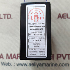 Lier 50/5a current transformer