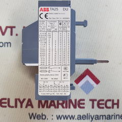 Abb ta25du-3.1 thermal overload relay