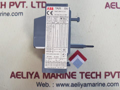 Abb Ta25Du Relay Thermal Overload 18 Amp To 25 Amp 690V