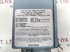 square D 9012 gbw-1 ser.c pressure switch