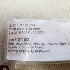 Stork kwant r.s.m.4.l motor unit new