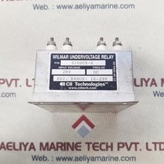 Cii technologies 410dcx-b wilmar undervoltage relay