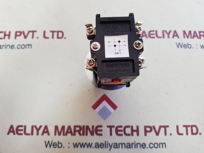 Yongsung cam switch 10a 250vac