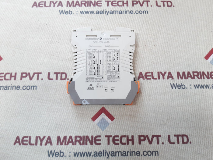Weidmuller was4 pro dc/dc analog signal isolator 8560740000
