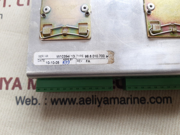 praxis 98.6.010.700 fieldbus driver board