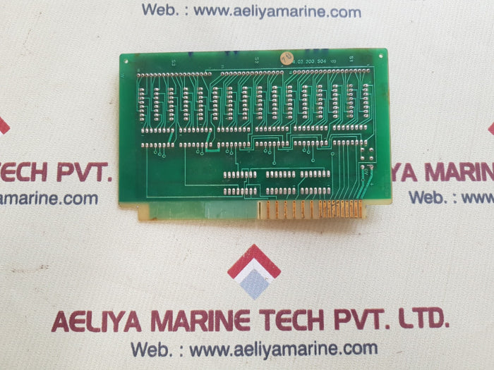Schleicher Mda 209-uy Printed Circuit Board 4.02.200.504 103
