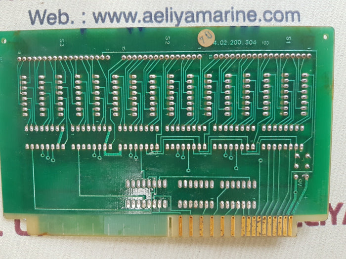 Schleicher Mda 209-uy Printed Circuit Board 4.02.200.504 103