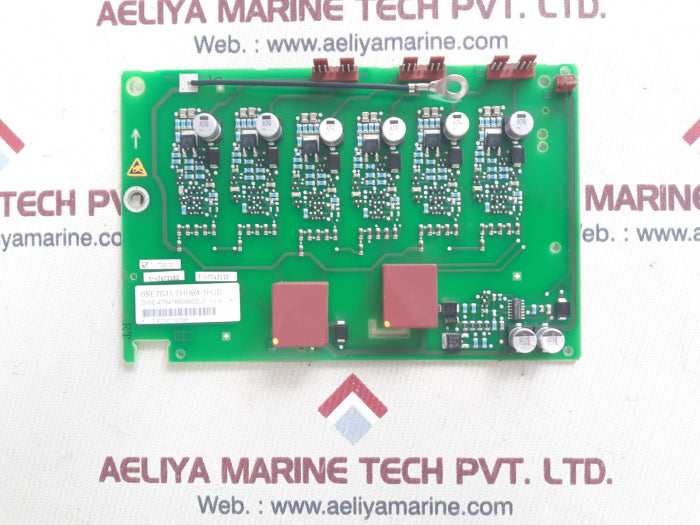 Siemens 6se7031-7hh84-1hj0 control board a5e00473180
