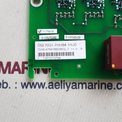 Siemens 6se7031-7hh84-1hj0 control board a5e00473180