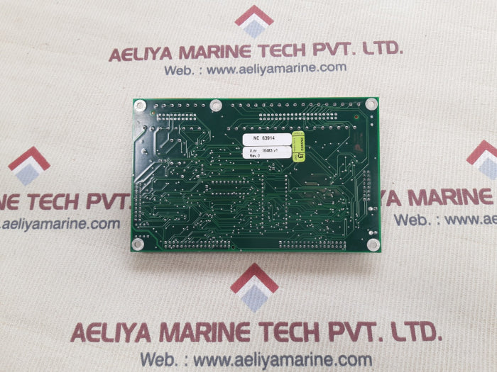 Ulstein PCC1030C Panel Controller Card 10483.V1 Rev.D