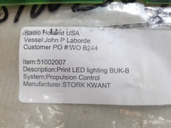 Stork-kwant 105369a print led lighting buk-b card New