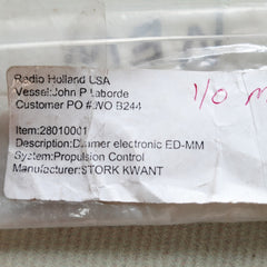 Stork-kwant 28010001 ed-mm propulsion control electronic dimmer