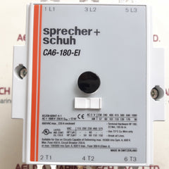Sprecher+schuh ca6-180-ei contactor