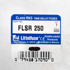 Littelfuse flsr 250 class rk5 time-delay fuses 600v