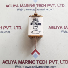Abb ofaa1h200 fuse 690v 200a 1sca022007r5640
