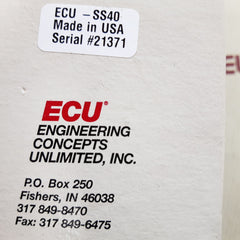 Ecu-ss40 electronic speed switch