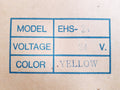 Sunbeam ehs-24 yellow rotating beacons light
