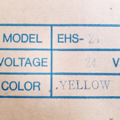 Sunbeam ehs-24 yellow rotating beacons light