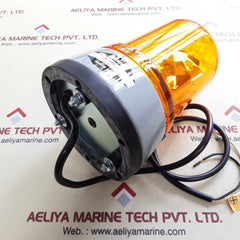 Sunbeam ehs-24 yellow rotating beacons light