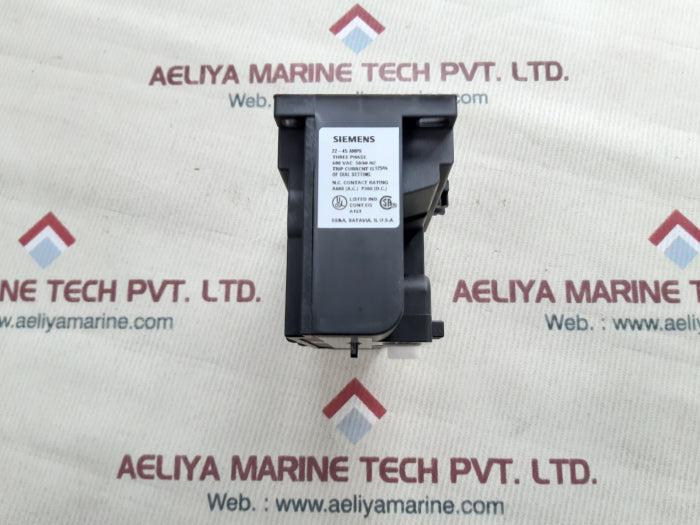 Siemens 48bsh3m20 esp100 solid state overload relay ser.C