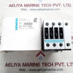 Siemens 3rt1526-1ak60 contactor 110/120v 50/60hz