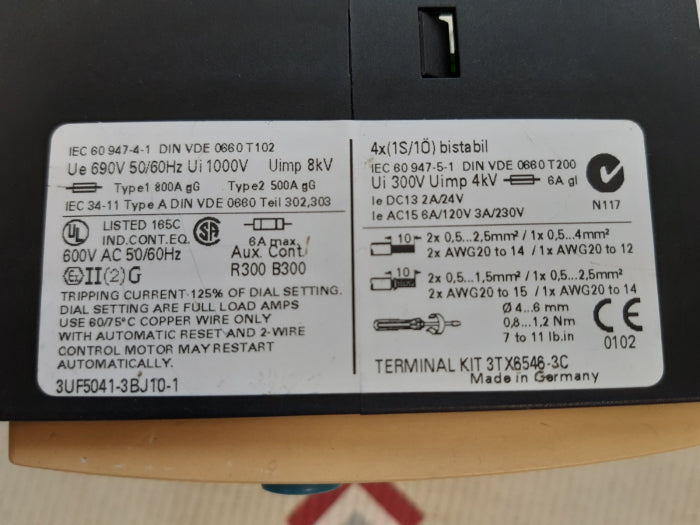 Siemens 3uf5041-3bj10-1 basic unit