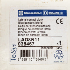 Telemecanique Lad8N11 Contact Block