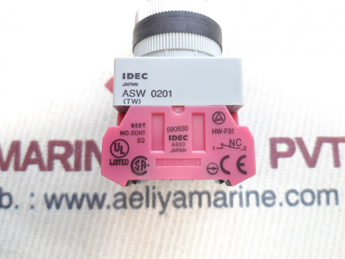 Idec hw-f10 selector switch asw211-tk392
