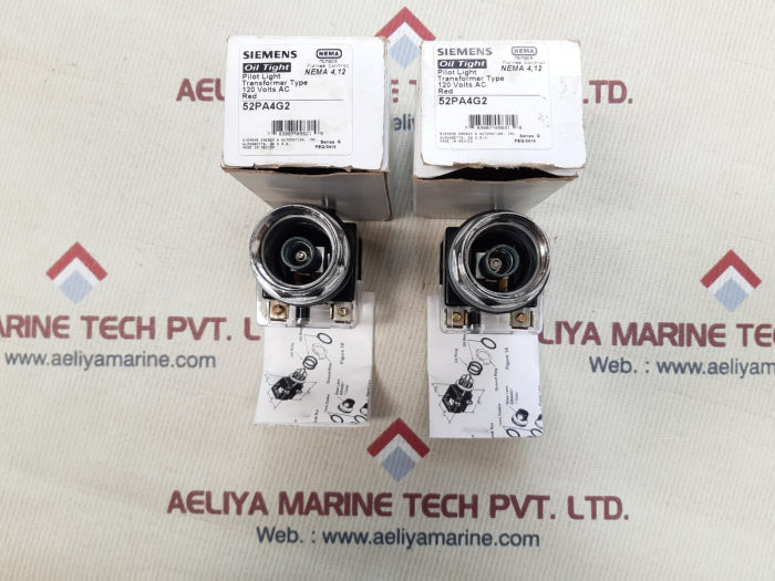 Siemens 52pa4g2 red pilot light