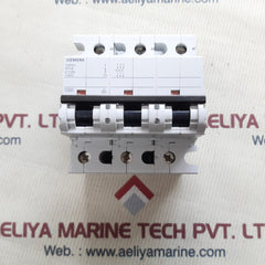 Siemens 5sp4 392-7 3p c125 mcb miniature circuit breaker