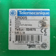 Telemecanique lrd05 relay 0.63-1a