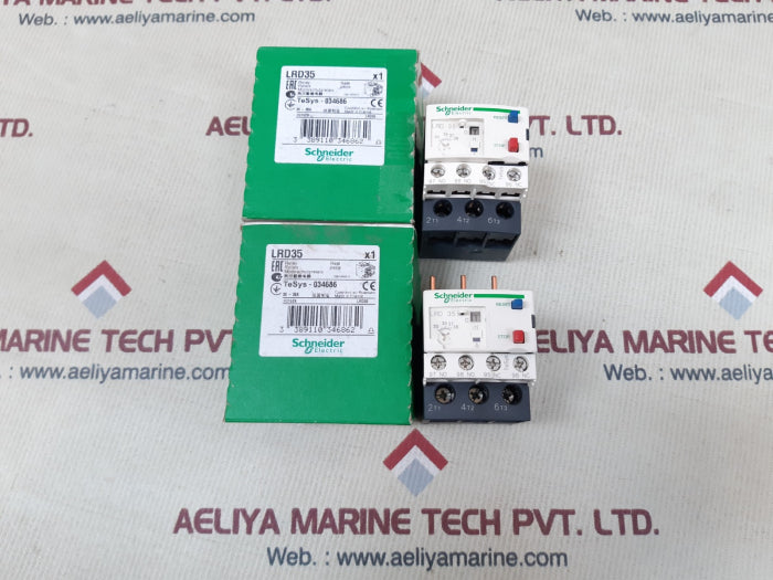 Schneider Electric Lrd35 Relay 30-38a 690v-50/60hz