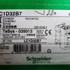 Schneider electric lc1d32b7 contactor