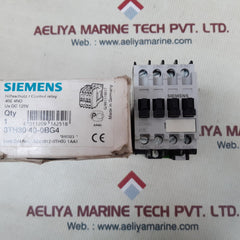 Siemens 3th30 40-0bg4 control relay 3th30 40e