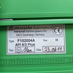 Steinsohn automation f102004a api 6/3 plus analog module
