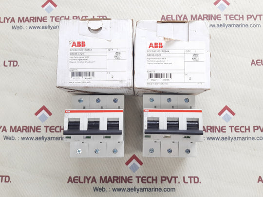Abb s803b-c125 mcb circuit breaker