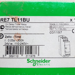 Schneider electric re7 tl11bu on delay timer relay