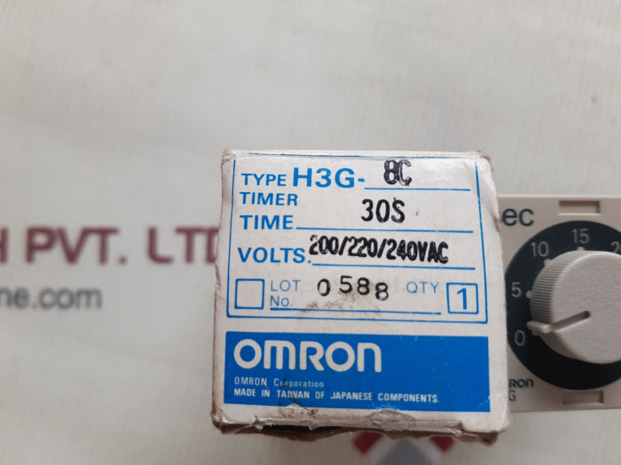 Omron h3g-8c timer 200/220/240vac